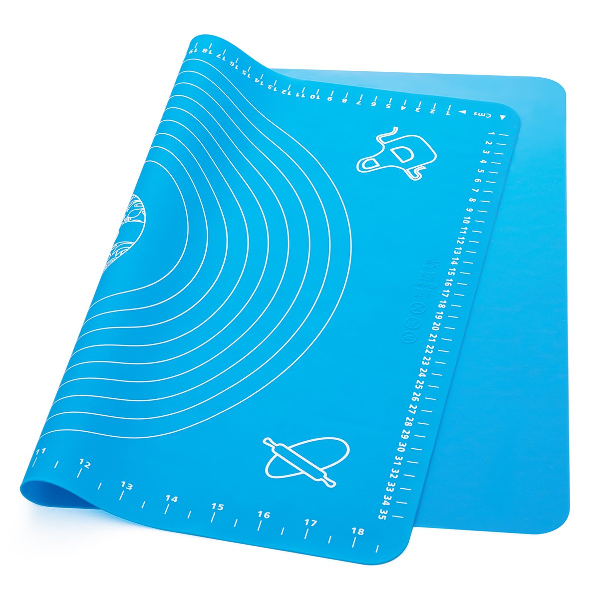 LIMNUO kitchen essential baking mat for pie crust and cookies