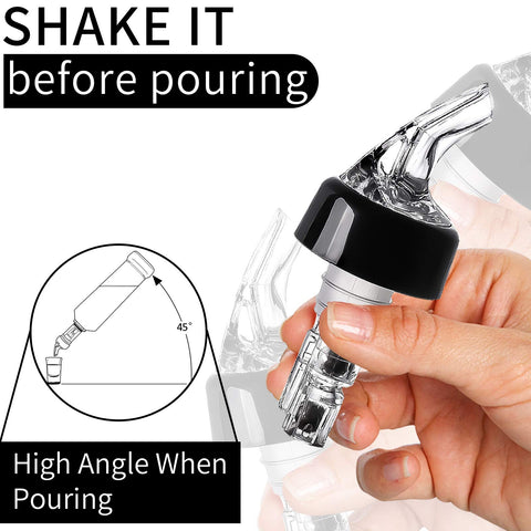 LINALL 19-20 mm diameter compatible pourer fits most standard bottles.