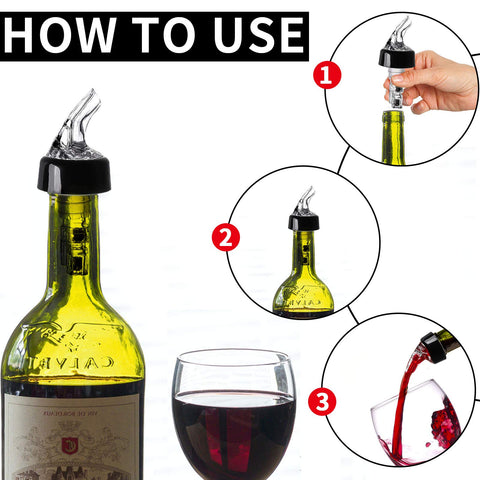 LINALL virgin plastic pourer provides durable, spill-free operation.