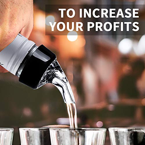 LINALL home bar tool kit pourer set enhances pour consistency and efficiency.