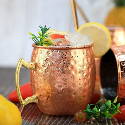 LINALL copper mug gift box showcases ready-to-gift set for parties.