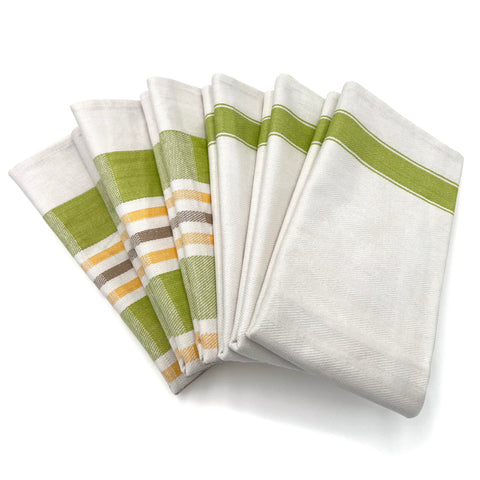 Lincoln & Palm flat-weave towels wipe counters quickly
