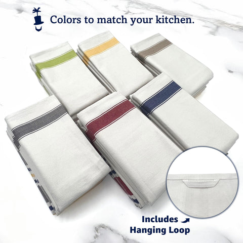 Lincoln & Palm machine-washable towels for frequent kitchen tasks