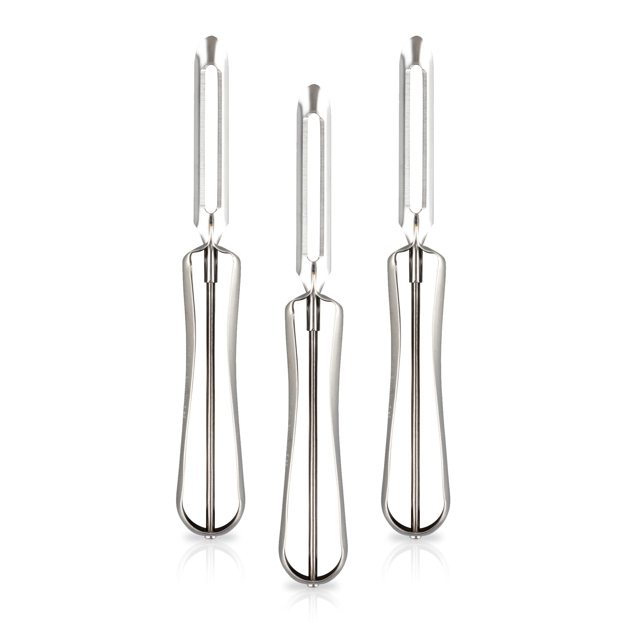 Linden Sweden Jonas peeler with ergonomic handle for comfortable, controlled peeling.