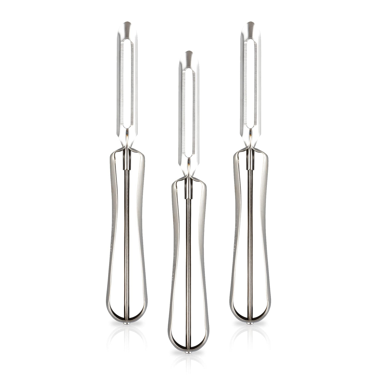 Linden Sweden Jonas peeler with ergonomic handle for comfortable, controlled peeling.