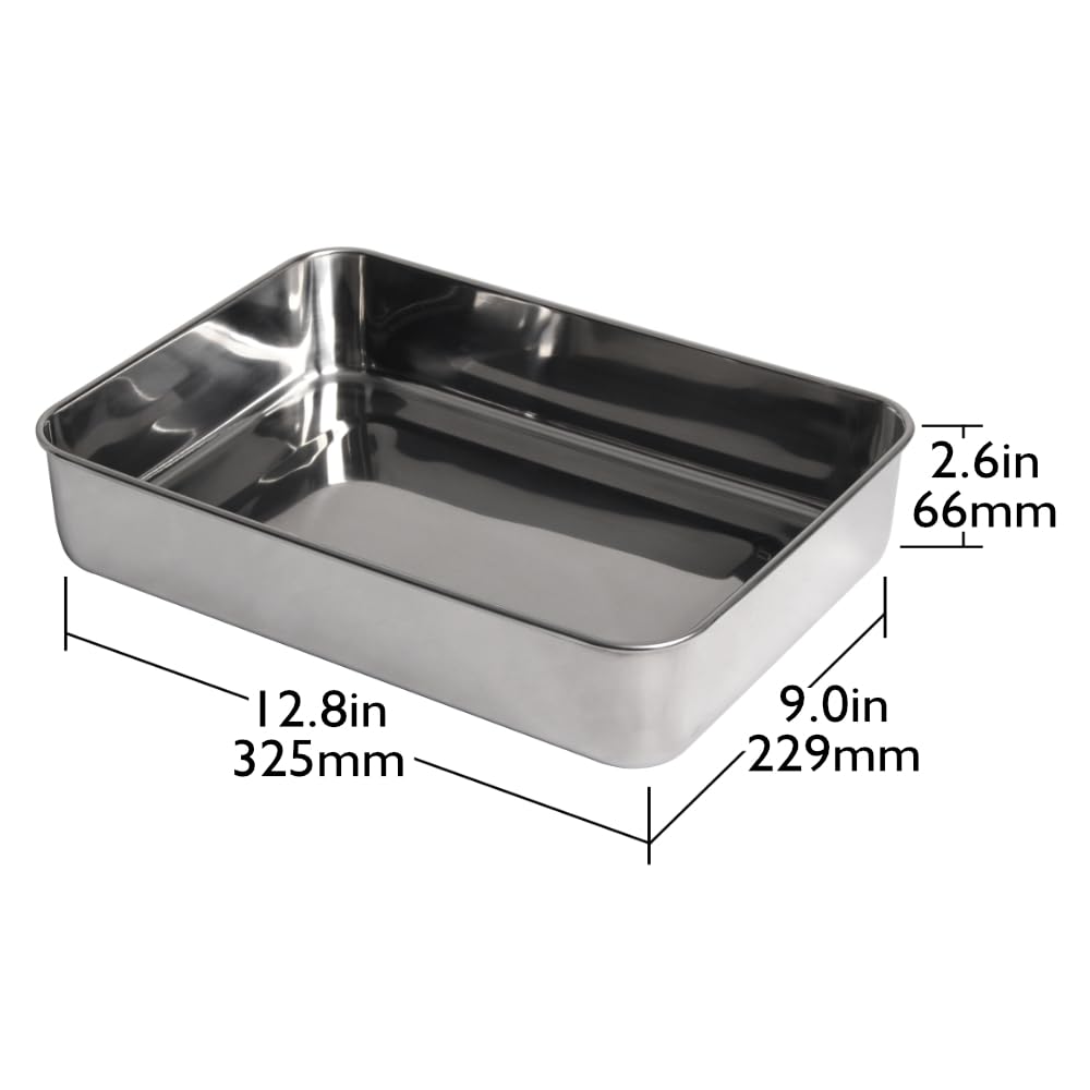 Lindy's sturdy 18/10 stainless steel construction adds durability for frequent use.