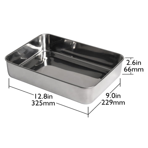 Lindy's sturdy 18/10 stainless steel construction adds durability for frequent use.