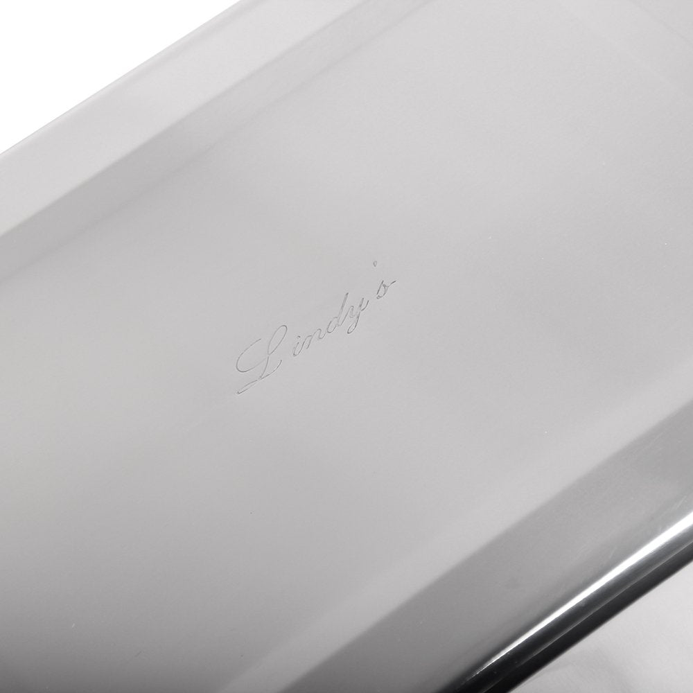 Lindy's versatile pan handles vegetables, fish, and desserts with ease.