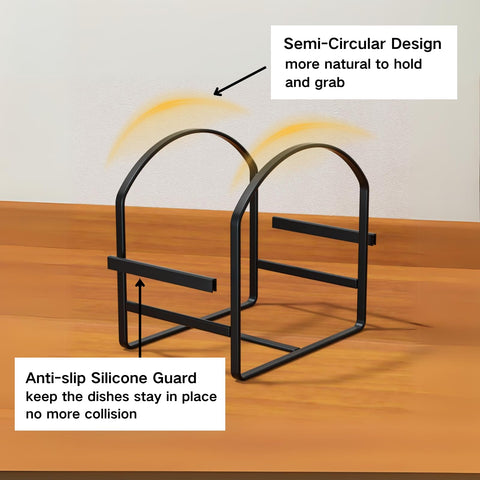 LINFIDITE black rust-resistant coating protects against moisture and everyday kitchen use
