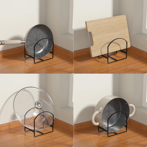LINFIDITE cabinet or countertop display keeps dinnerware neatly visible and ready