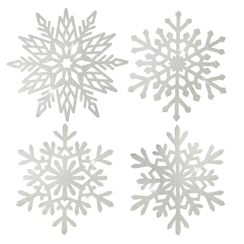 Lingringdcy gold snowflake placemats brighten holiday table and protect surfaces