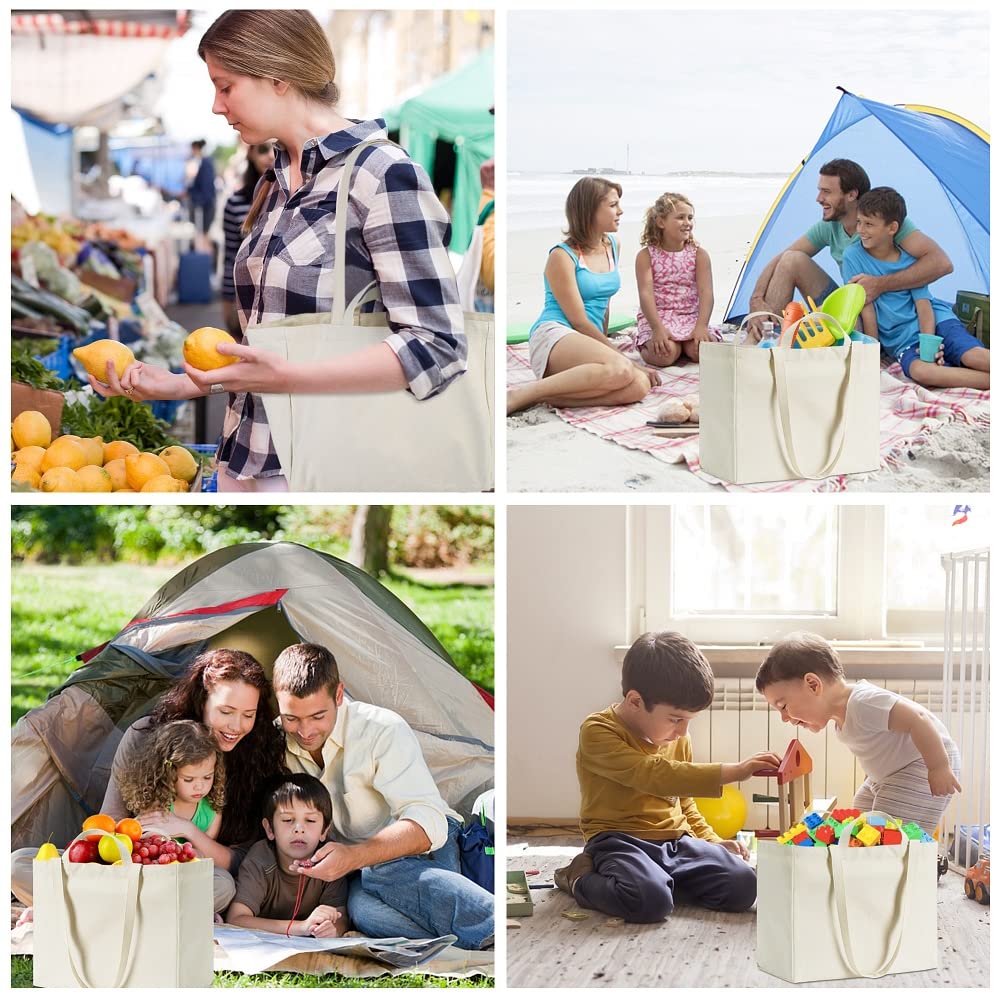 LINICE 15x13x7 inch design stores groceries with ease.