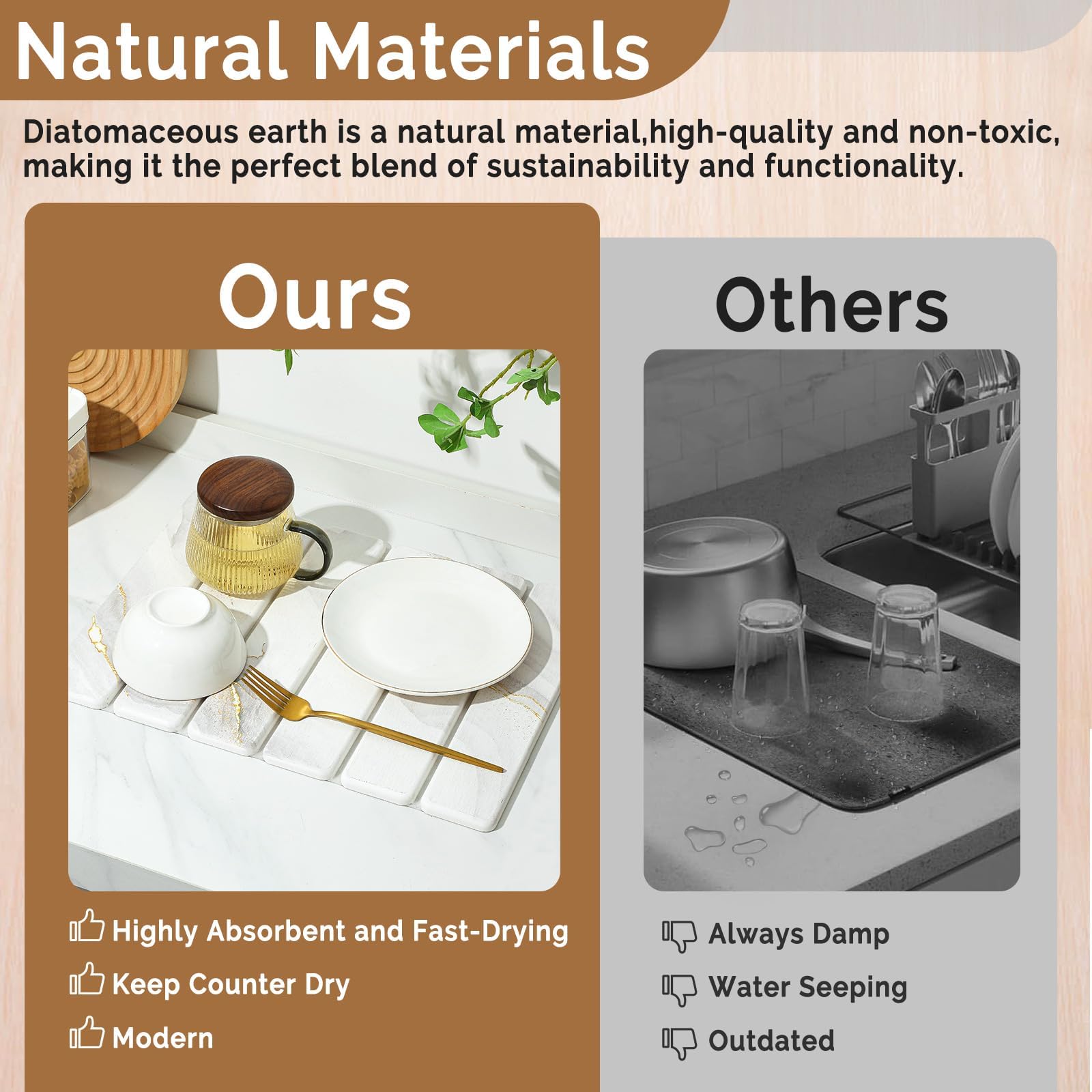 Linidcoud multiuse drying pad doubles as a bath or plant mat
