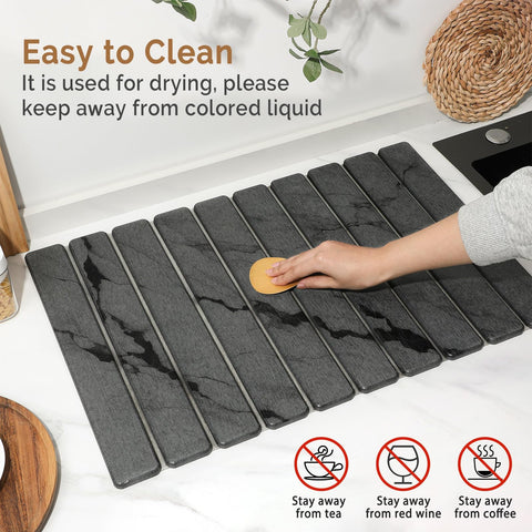Linidcoud sanding tool included helps refresh the mat edges.