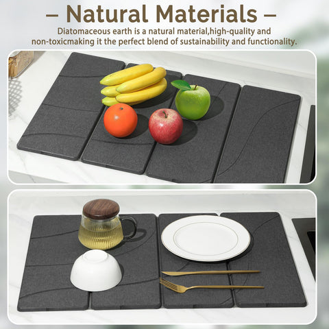 Linidcoud surface drying pad handy in bathroom or kitchen for quick dry.