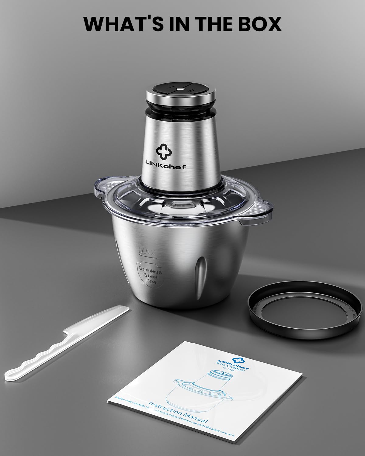 LINKChef easy-clean blades simplify maintenance