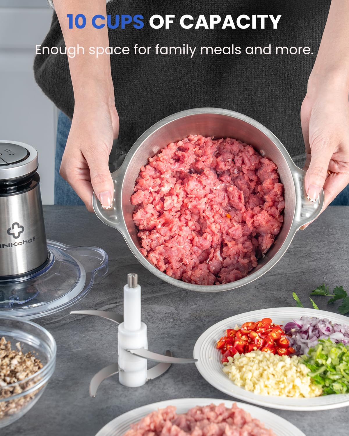LINKChef two-speed control panel for coarse or fine