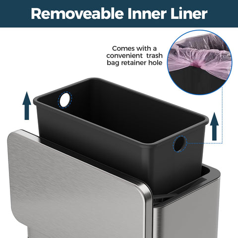 LINSSEN wall‑mount option keeps counters clear and saves space.