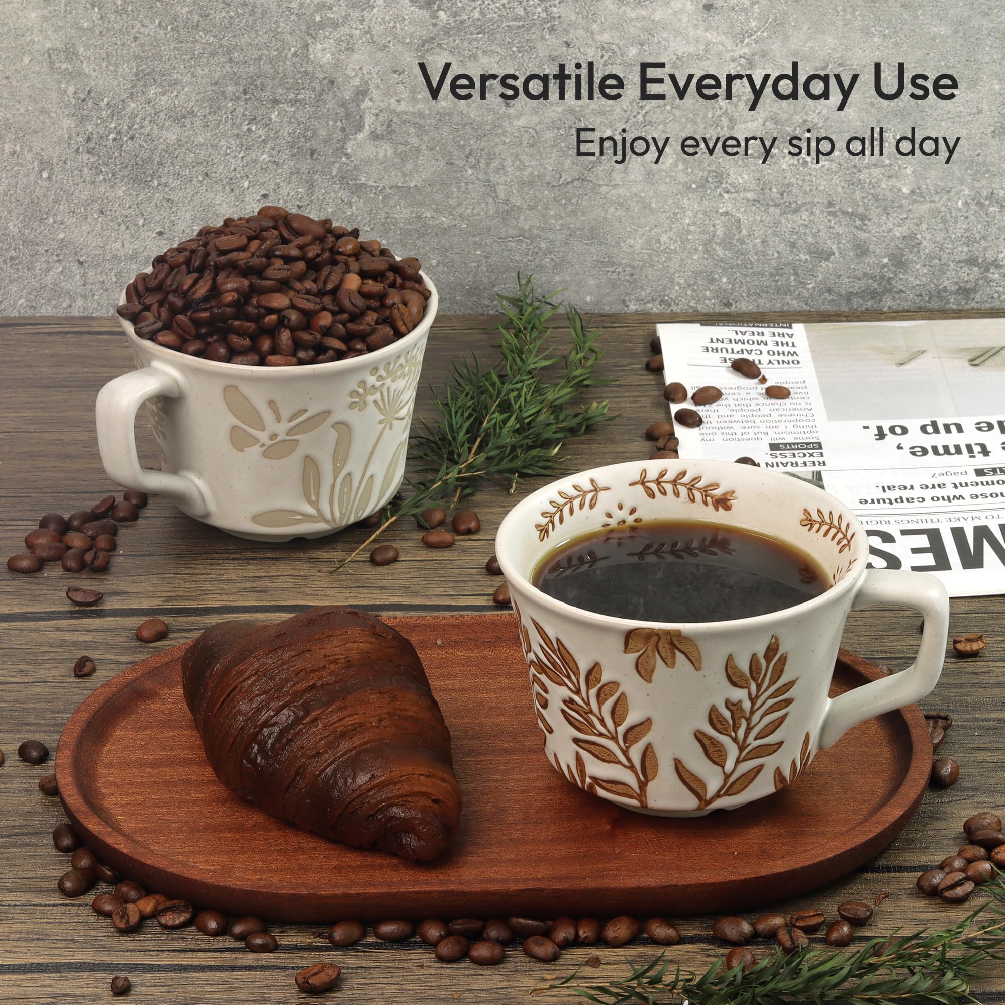 LINVIA 12 oz capacity balances strength with drink temperature retention.