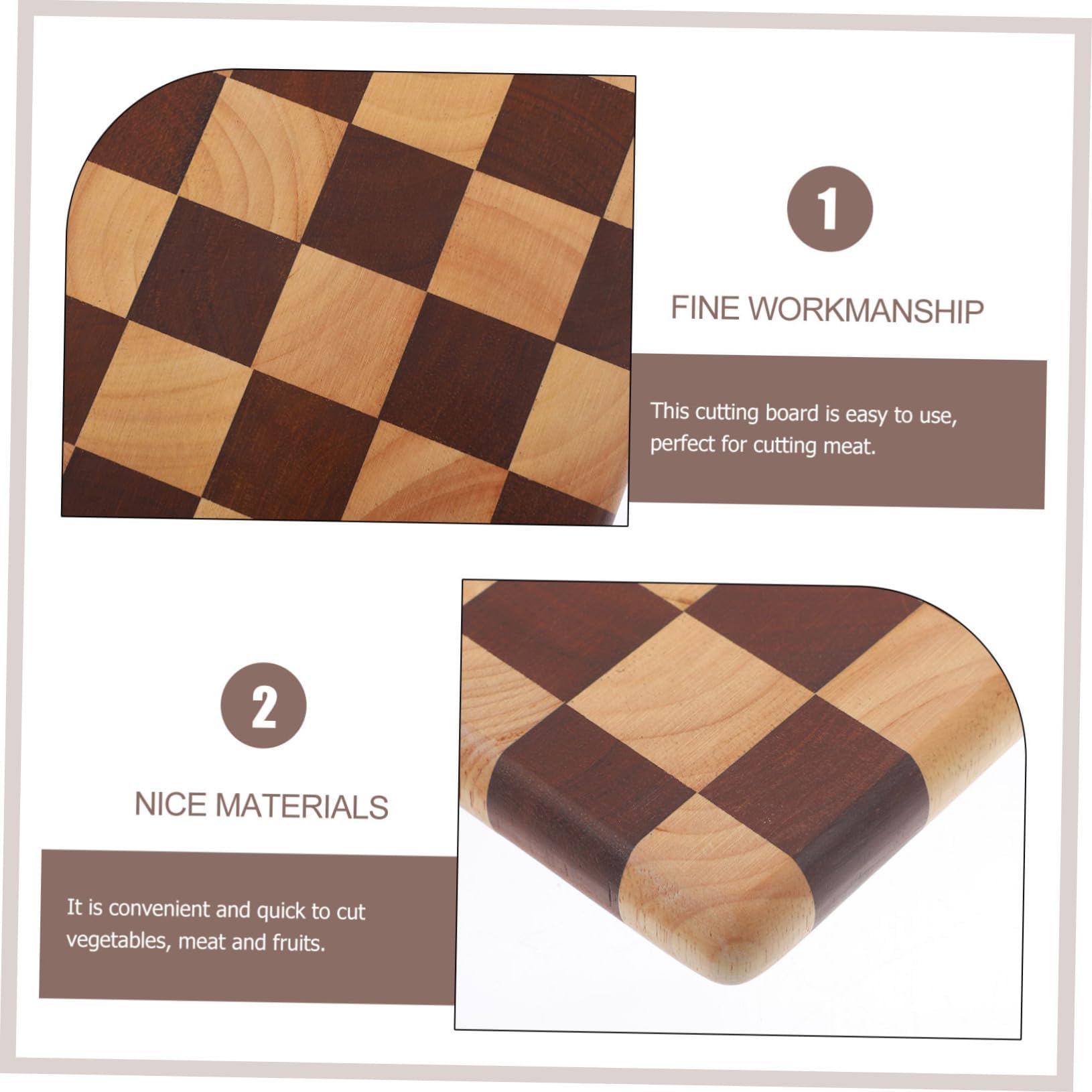 Linwnil smooth surface eases slicing and protects knife edges.