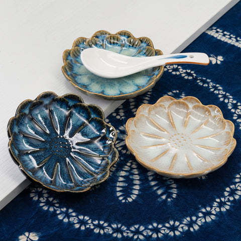 Flat-lay view of LINXUXIE 3-piece set for kitchen counters