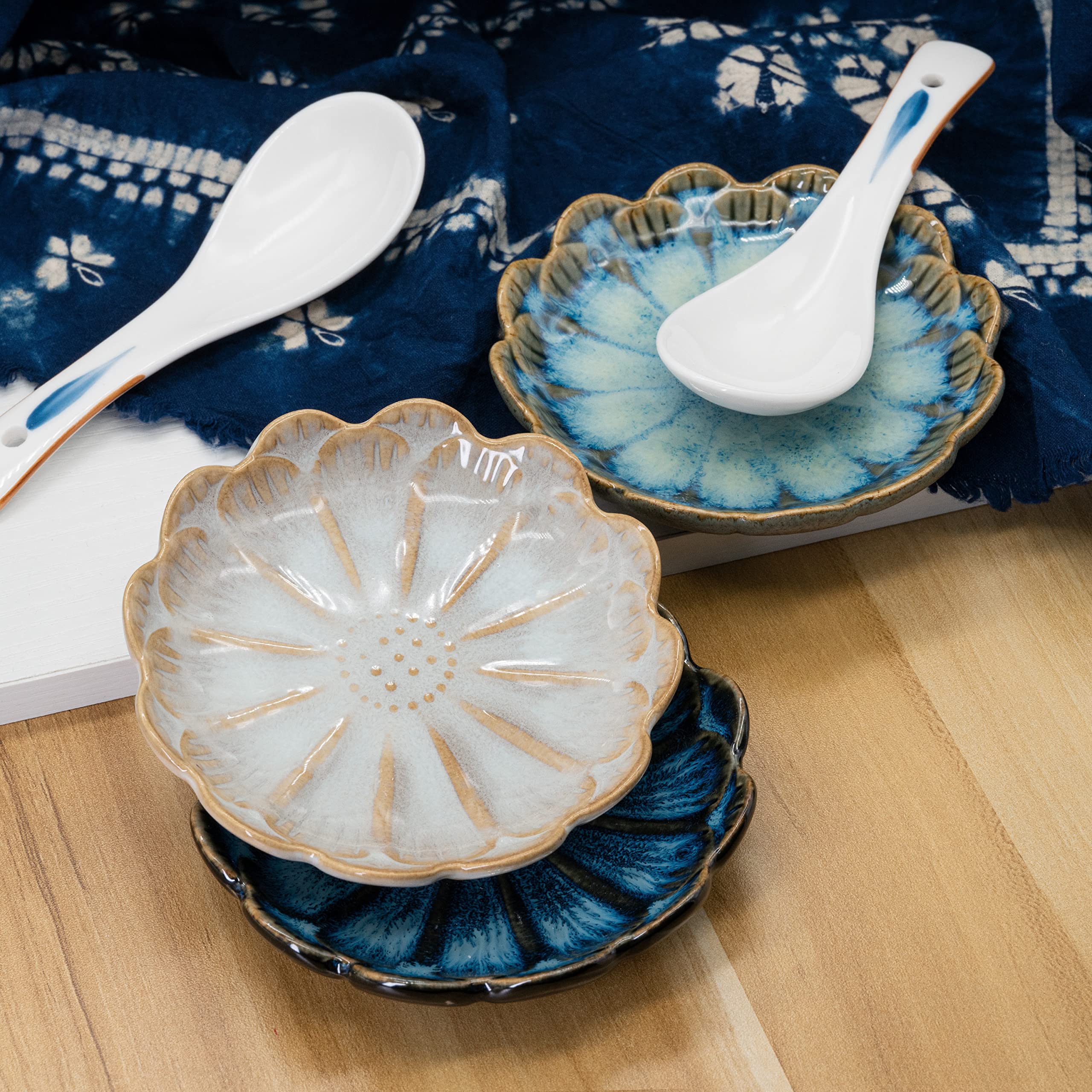 Sunflower-inspired LINXUXIE dinnerware for versatile kitchen use