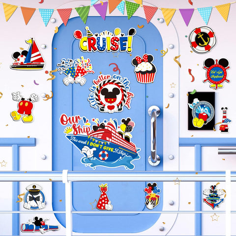 Lionoble captain mouse hat magnet enhances party ambience on doors and refrigerators