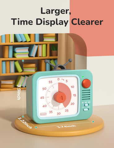LIORQUE Visual Timer dial for easy time adjustment during activities