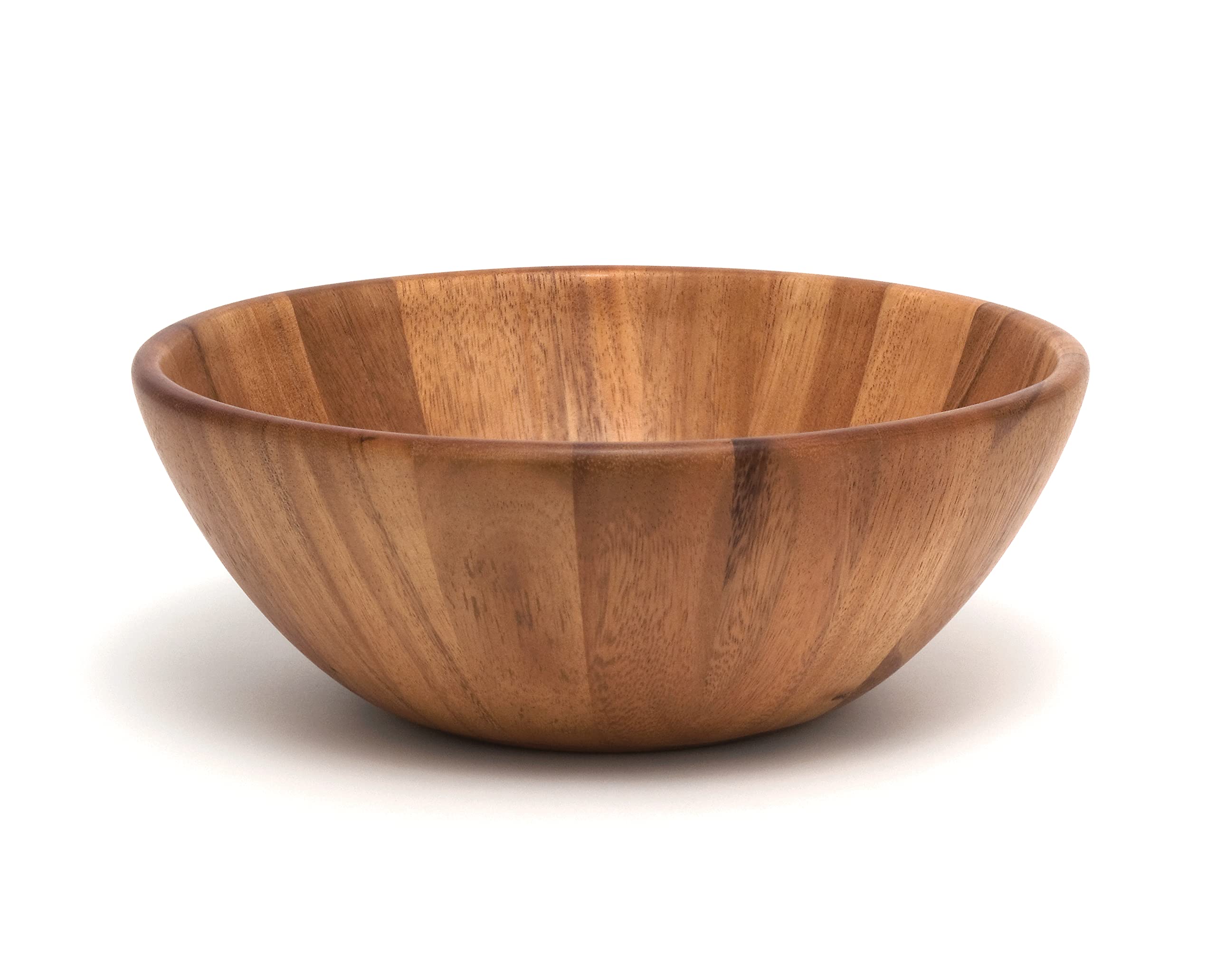 Lipper International Acacia Round Flair Bowl elegant centerpiece for gatherings