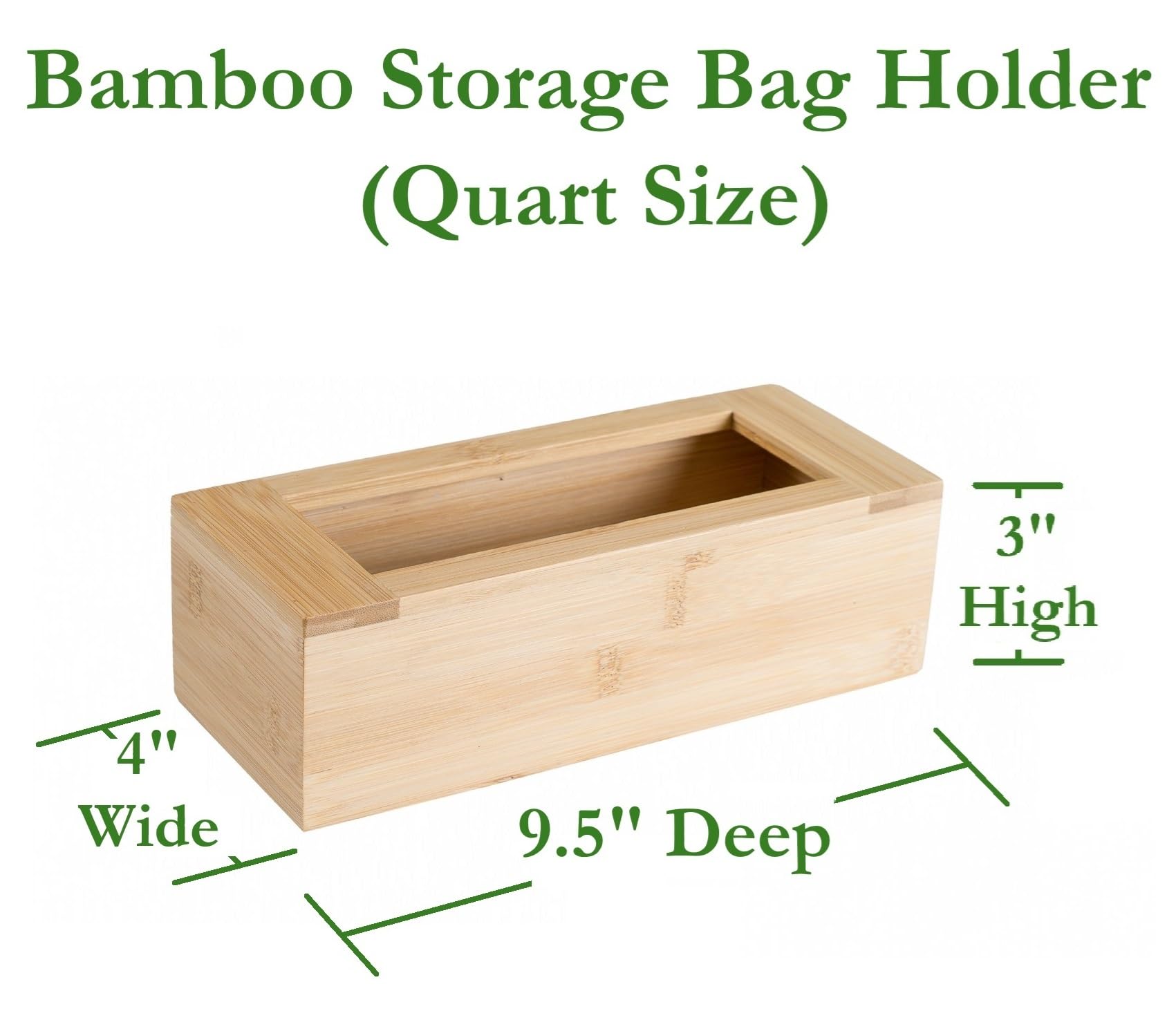 Lipper International bamboo drawer organizer for bags streamlines lunch prep and pantry neatness.