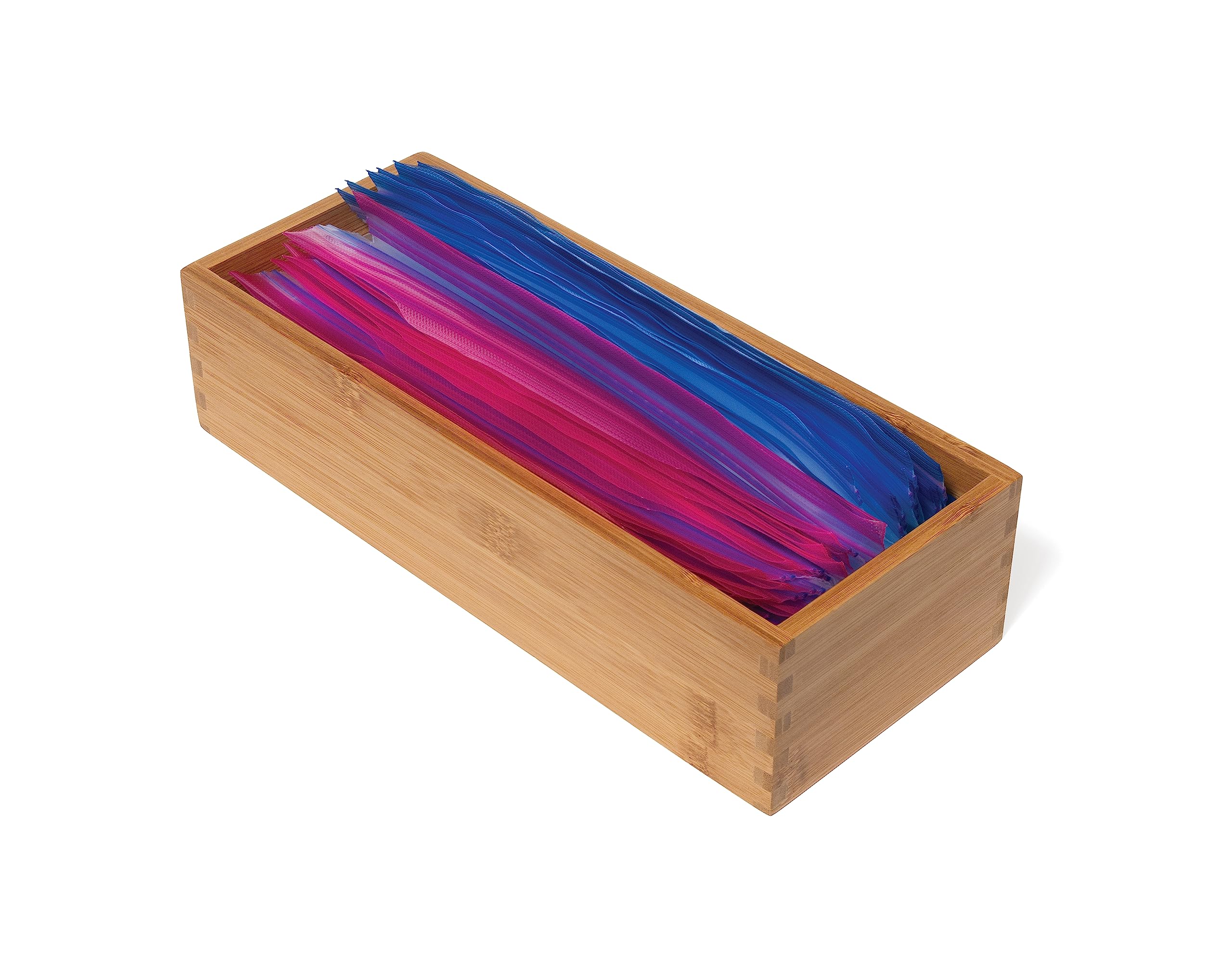 Lipper International Bamboo Wood Utensil Holder for crafting tools and jewelry findings.