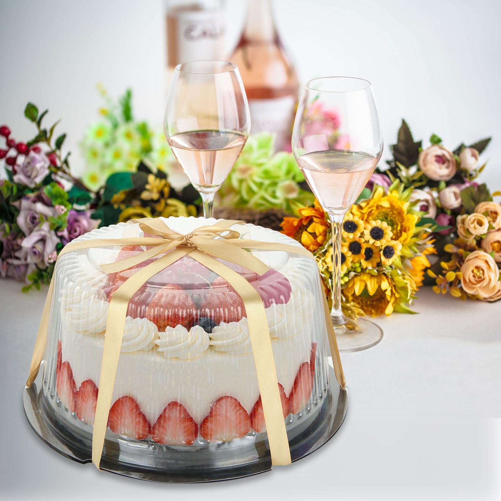 LISHINE includes 10 cake boards for strong cake support