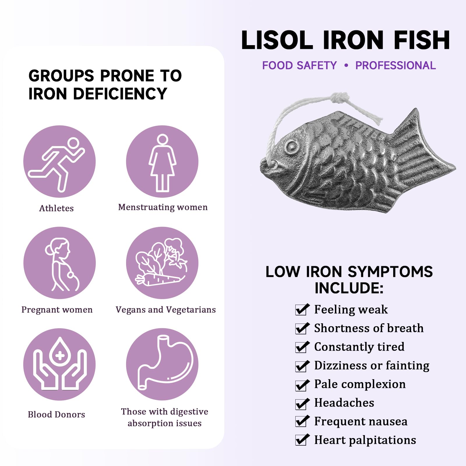 Lisol Iron Fish in curries adds natural iron with aromatic warmth.