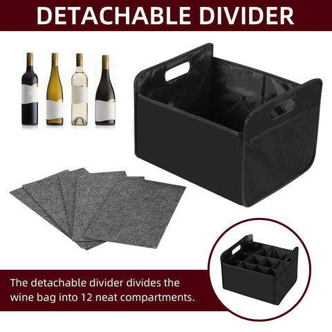 LITLANDSTAR interior dividers keep bottles separated and protected during transport