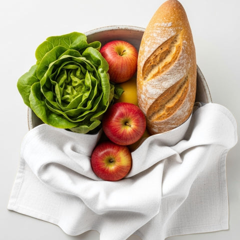LITO embroidery-ready towel, smooth weave makes DIY designs stand out.