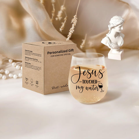 LittleBIGGER gift-ready wine glass securely packaged for worry-free gifting