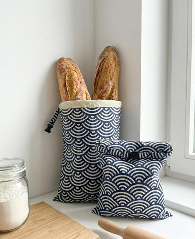 LittleMiddle beeswax bread bag lunchbox packing for school