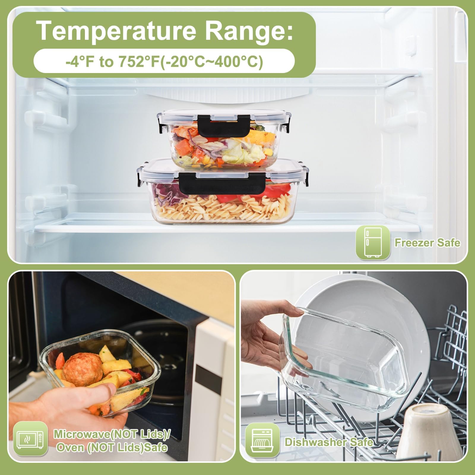 Liuruiyu 800ml rectangular glass container for bulk storage