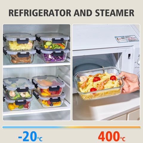 Liuruiyu dishwasher-safe glass containers for easy cleanup