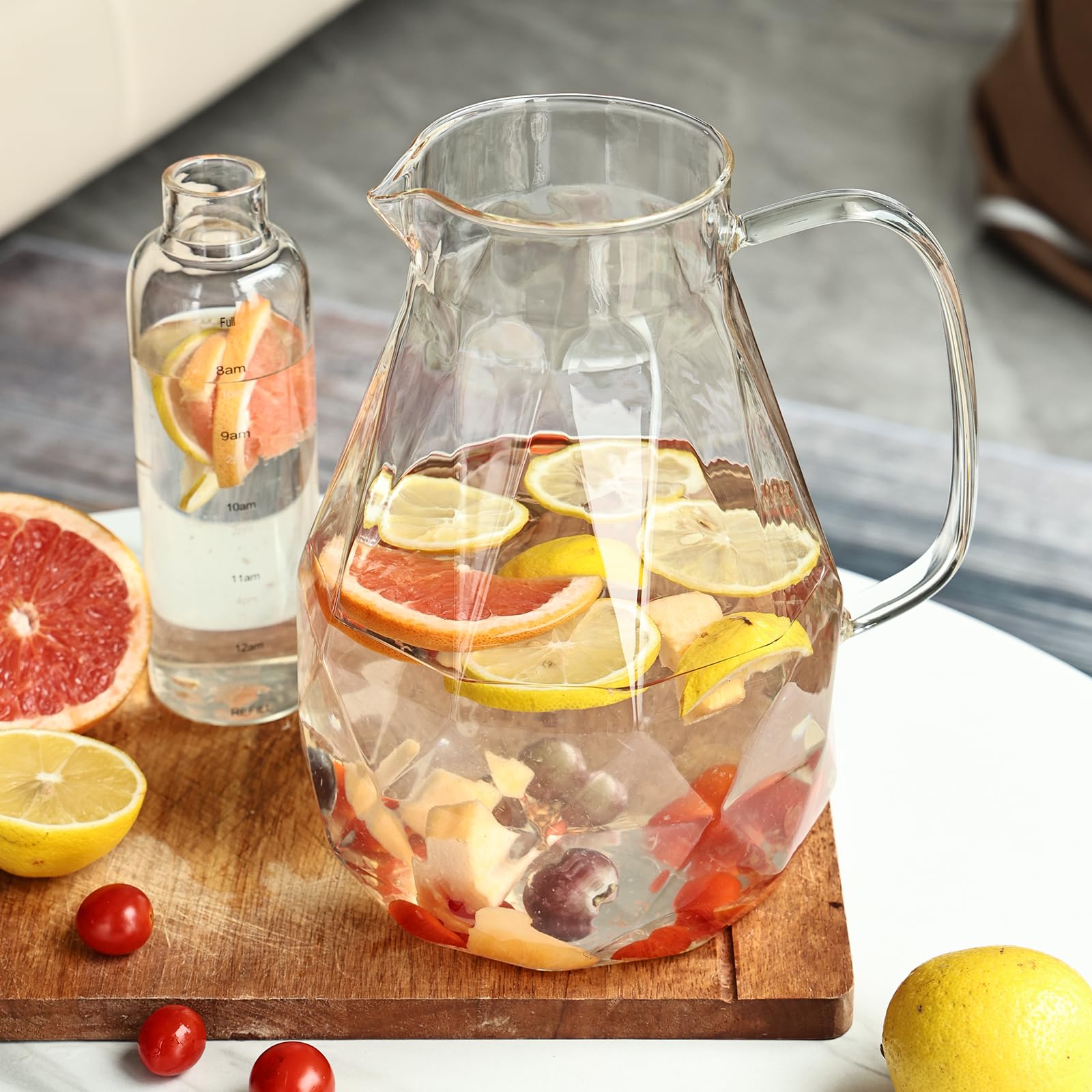 Liuruiyu durable glass pitcher designed for everyday reliability.