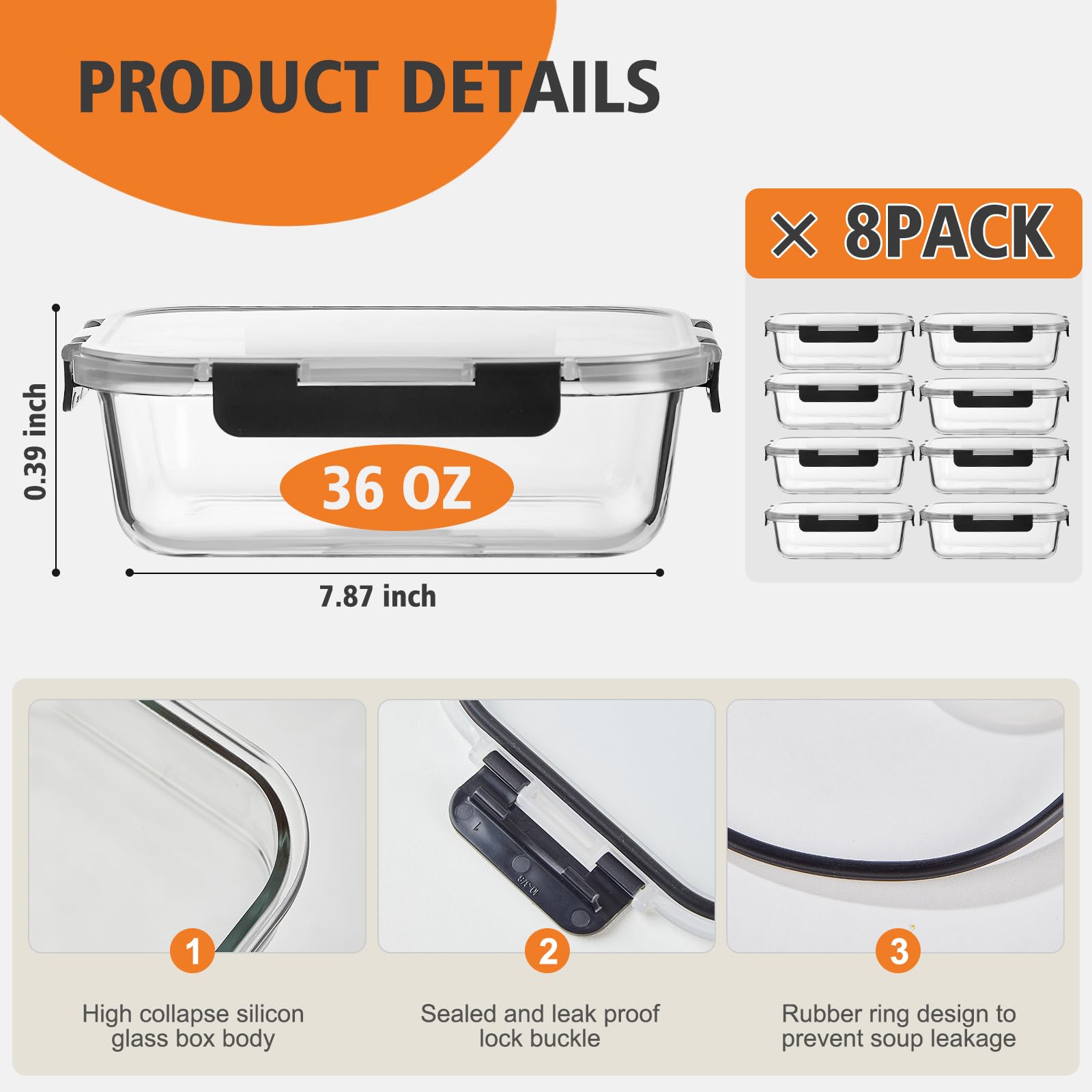 Liuruiyu meal prep set supports portion control and planning