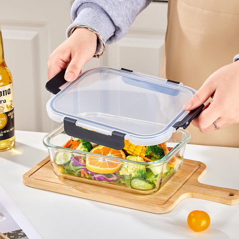 Liuruiyu containers safe for oven and microwave use for reheating