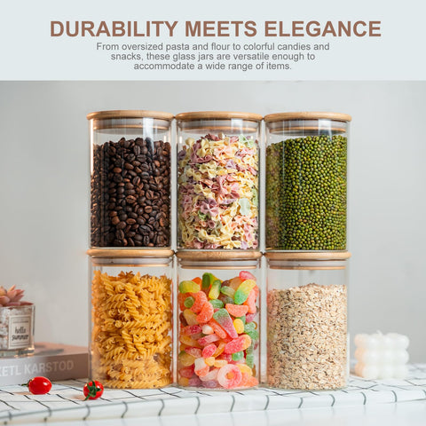Liuruiyu sealed glass jar helps preserve flavors and textures.