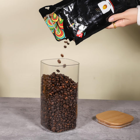Liuruiyu spice and sugar jars in 50oz size for organized storage
