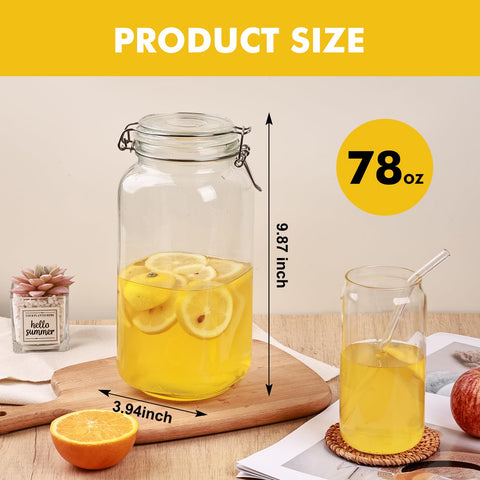 Liuruiyu square mason jar design complements modern pantry aesthetics