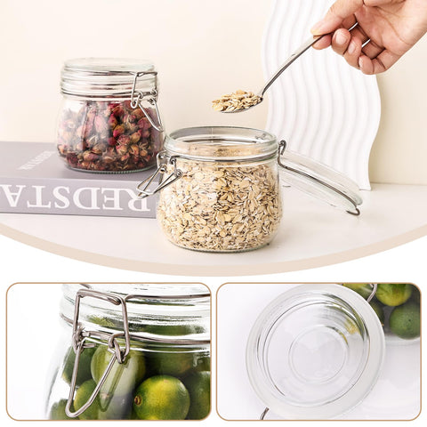 Liuruiyu thick durable food-grade glass jar preserves contents safely