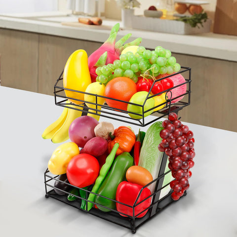 Livabber airflow bottom design promotes quick drying and freshness of counter produce.