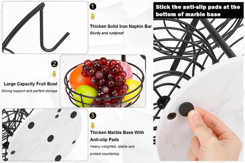 Livabber banana hanger feature keeps bananas separate and fresh.