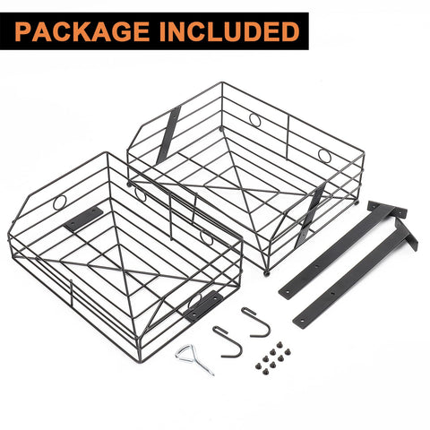 Livabber black kitchen fruit basket complements modern decor while tidying the counter.