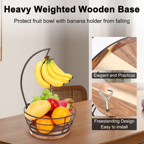 Livabber fruits and vegetables storage area helps keep produce visible and fresh.